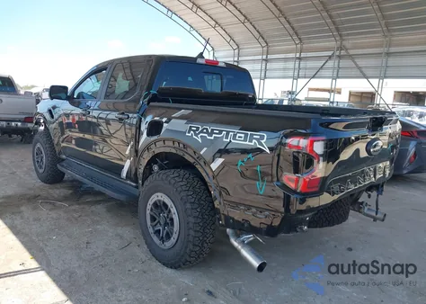 2024 Ford Ranger Raptor z USA, uszkodzony, nr VIN 1FTER4LR3RLE63372